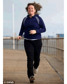 Helen Basson running